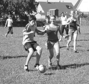 Fußballspiel