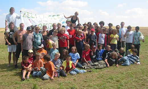 [Gruppenfoto vom Zeltlager 2007]